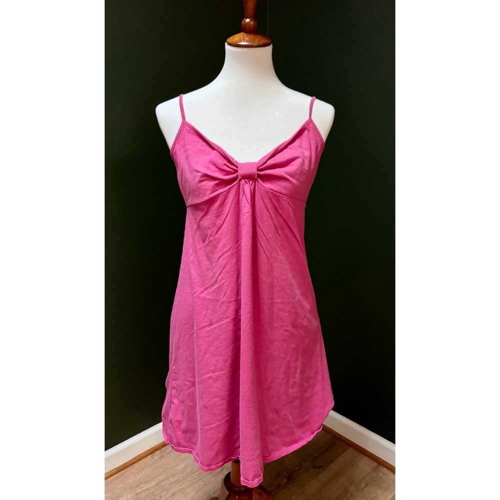 Ann Taylor LOFT Pink Cami Dress Sleeveless Casual Sundress Women's L
